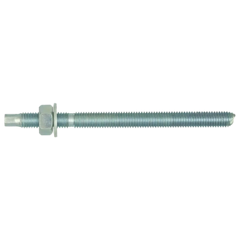 Шпилька М8х110 для химических анкеров класс 5.8 с шайбой и гайкой