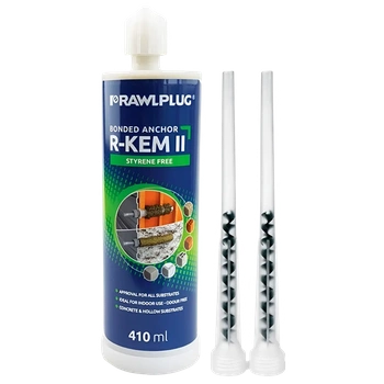 Химический анкер R-KEM-II-410-W (полиэстеровая смола), 410 мл(W) зимняя смола для применения в низких температурах