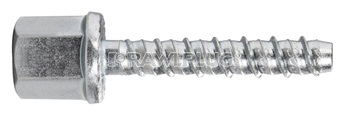 Самонарезающий анкер-винт R-LX-10X055-I16-ZP с внутренней резьбой М16, цинковое покрытие