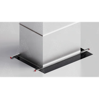 Крепления воздуховодов к полу