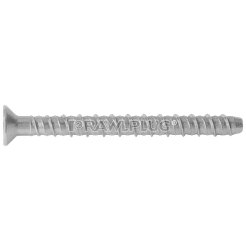 Самонарезающий анкер-винт R-LX-06X120-CS-ZF с потайной головой органическое  покрытие