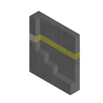 Узел заделки мест сопряжения строительных конструкций