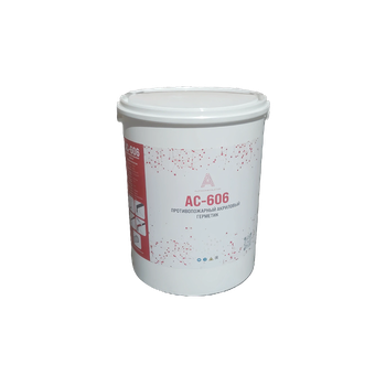 Противопожарный акриловый герметик AC-606, 6кг