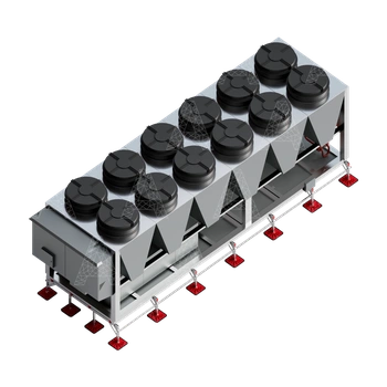 Крепление вентиляционного оборудования на кровле