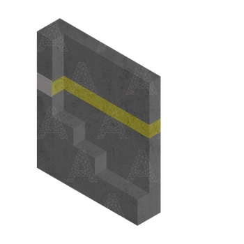 Узел заделки мест сопряжения строительных конструкций