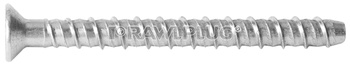 Самонарезающий анкер-винт R-LX-05X050-CS-ZP с потайной головой цинковое покрытие 