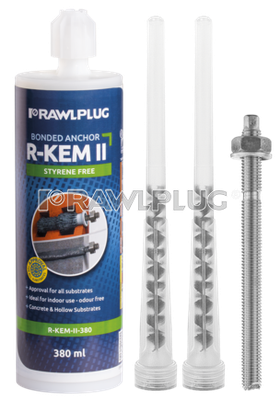Химический анкер R-KEM-II-300 (полиэстеровая смола), 300 мл
