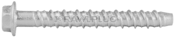 Самонарезающий анкер-винт R-LX-08X150-HF-ZF с шест. головой, органическое покрытие 