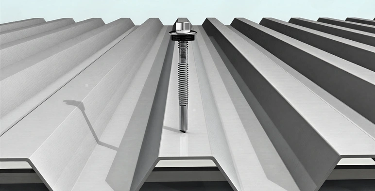 Крепление профлиста