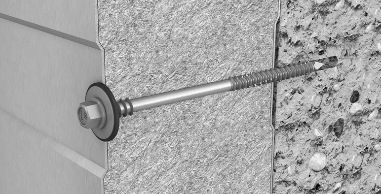 Крепление сэндвич-панелей