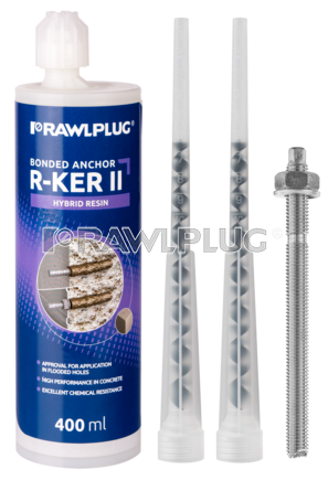 Химический анкер R-KER-II-400 (винилоэстеровая смола), 400 мл (фото 1)